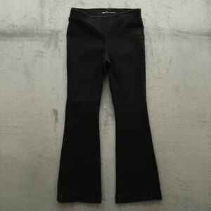 INC Pull On Jeans Womens Size 10/30 Faded Black High-Rise Flare Denim 31" Inseam
